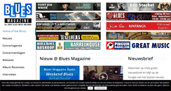 Desktop Screenshot of bluesmagazine.nl