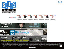 Tablet Screenshot of bluesmagazine.nl